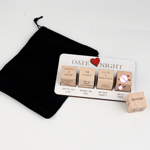 Бестселлер, сексуальные ночные кубики для пар, забавные ночные свидания, кубики из дерева, поделки, любовники, свидания, забавные кубики, секс-игрушки - Product Image 4