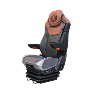 Sièges de camion confortables Sièges de camion Aero Seat confortables fabriqué<span class=keywords><strong>s</strong></span> avec du cuir et des matériaux en cuir PU - Product Image 1