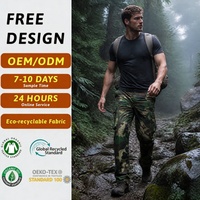 Pantalon cargo tactique camouflage Woodland pour homme, respirant, technique, utilitaire, de haute qualité, fabrication directe usine, OEM