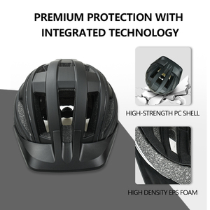 OEM người lớn đi xe đạp xe đạp Mũ bảo hiểm CE chứng nhận MTB Mũ bảo hiểm với sạc LED Xe Đạp NTA 8776 Ebike Mũ bảo hiểm với có thể tháo rời Visor - Product Image 5