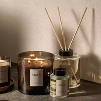 Diffuseur de parfum en verre AIKUN haut de gamme, personnalisé, à base d'huiles essentielles, décoration de maison de luxe, sans BPA, longue durée, élégant, sans feu