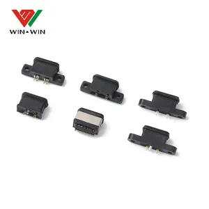 Waterproof USB Connector Female SMT B Type IP67 Rated
