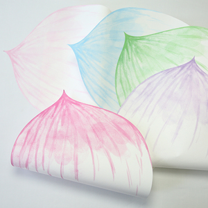 Lotus Floral Tissue Paper Wrapping <span class=keywords><strong>Ponk</strong></span> Día de San Valentín Diseño floral coreano Nuevas explosiones Flower Shop Stitch Sin recubrimiento - Product Image 3