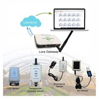 Medidor de Luz Digital de Alta Sensibilidad 0-200000 Lux, Sensor Inalámbrico de Iluminancia LoRa, Protección IP67, Alcance de 5 km, Precisión <<5%, 5 Años de Garantía