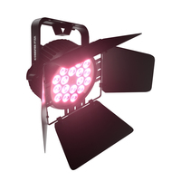 Projecteur LED plat Shehds IP65 étanche en alliage d'aluminium 18x12W RGBWA+UV 6-en-1 DMX512 pour éclairage de scène extérieur, mariages et concerts