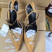 Nouvelles Chaussures à Talons Hauts Stiletto pour Femmes, Bout Pointu, Style Décontracté, Rehaussantes, Sexy, pour Soirées Printemps-Été en Extérieur