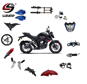 Pièces de <span class=keywords><strong>moto</strong></span>, accessoires de cadre, ensemble de bouchons de réservoir de carburant, kits de pistons de bloc-cylindres, arbre à cames pour Gixxer150 - Product Image 1