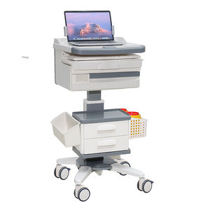 <span class=keywords><strong>Chariot</strong></span> <span class=keywords><strong>de</strong></span> <span class=keywords><strong>soins</strong></span> infirmiers <span class=keywords><strong>de</strong></span> Machine d'équipement d'hôpital d'ordinateur <span class=keywords><strong>de</strong></span> poste <span class=keywords><strong>de</strong></span> travail <span class=keywords><strong>de</strong></span> docteur réglable en hauteur MN-WT003 - Product Image 1
