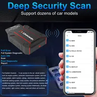 Herramienta de Diagnóstico OBD para Autos KONNWEI MAXOBD, Sistema Completo, 52 Pruebas, Monitoreo de Vehículos, Escáner OBD2, 12V, Regalo OLIVER