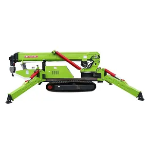 Đa năng telescoping Spider Crane thủy lực bài hát