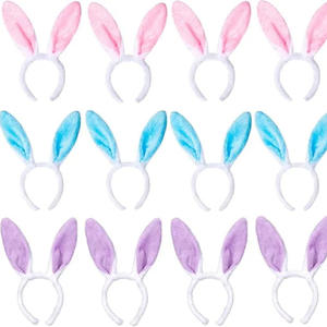 إكسسوارات رأس لعيد الفصح، زينة حفلات للآباء والأطفال، عصابة رأس على شكل أرنب، عصابة رأس بأذني أرنب لعيد الفصح، أدوات تزيين للحفلات والمناسبات الجديدة - Product Image 1