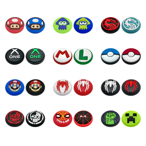 Joystick Silicone Bìa ngón tay cái dính Grip Cap cho chuyển đổi 2 ps5 <span class=keywords><strong>Xbox</strong></span> một loạt điều khiển tùy chỉnh ngón tay cái Grips Mũ Bìa - Product Image 2