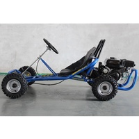 4 Roues Motrices Cadre en Acier Dune Buggy Refroidi par Air 4 Temps Explore Gasoline Go Karts 196cc