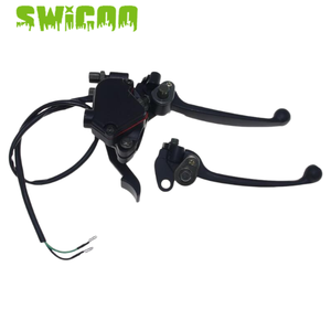 SWICOO <span class=keywords><strong>rinforzata</strong></span> costruzione <span class=keywords><strong>frizione</strong></span> leva leva del freno Set per Pit Trail Pro Dirt Bike ATV - Product Image 5