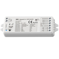 Smart WB5 Tuya Blue Tooth Led RF 5 In1 Gradateur 5CH * 3A 12-24VDC Tension Constante LED Wifi Contrôleur pour RGB CCT Led Strip Lights