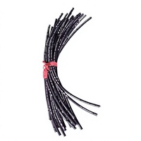 Tuyau en caoutchouc industriel hydraulique haute pression - Assemblage de tuyau flexible renforcé tressé pour air, huile, eau, découpe, noir