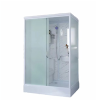 Kit d'unités de salle de bain portables tout-en-un pour l'intérieur et l'extérieur Salle de bain douche et toilette combinées