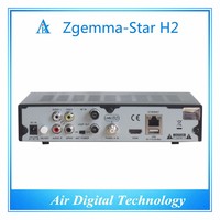 zgemma star h2高清卫星电视接收器盒组合dvb s2 dvb t2 iptv流媒体服务器enigma2盒