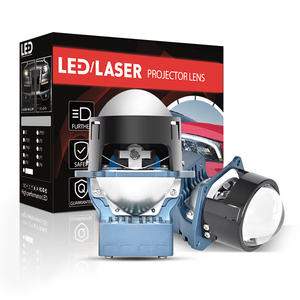 Xenplus E19 Mini 1,9 pulgadas Bi Led Proyector láser lente faro actualización 60W 6000K 15000LM módulos de matriz de luz de haz Alto y Bajo nuevo - Product Image 1
