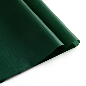 Papel de seda verde oscuro de alta calidad de 50cm*70cm, personalizable, 17g, para embalaje de ropa, zapatos y accesorios, en stock. - Product Image 1