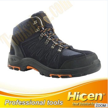 Buffalo Leather Unisex Safety Shoes with