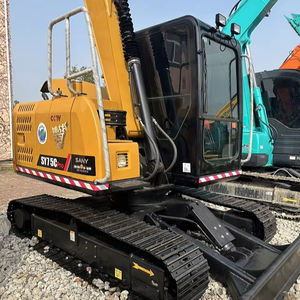 Mini-excavatrice hydraulique Sany 75CPro d'occasion, matériel de génie civil avec moteur Isuzu, vanne hydraulique Kawasaki à vendre - Product Image 3