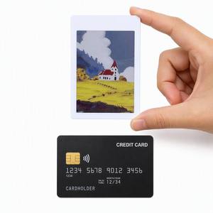 Écran magnétique intelligent pour réfrigérateur en papier électronique 3,68 pouces 6 couleurs 528x792 259 DPI Transfert BLE Étanche IP68 Cadre de charge sans fil Qi - Product Image 2