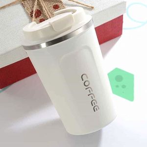 304 Stainless Steel <b>Coffee</b> Mug Portable Car Thermos Business Office Gift Dual-Drink Mug - Product Image 6