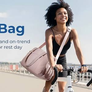 กระเป๋าแม่แบบพับได้ ขนาดใหญ่ น้ำหนักเบา ระบายอากาศดี ทนทานต่อการใช้งาน แยกส่วนเปียก-แห้ง เหมาะสำหรับเดินทางท่องเที่ยวกลางแจ้งในฤดูร้อน - Product Image 2