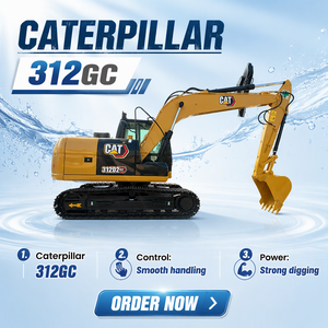 Excavadora Usada 312D2, Modelo Eficiente con Motor C4.4 Ecológico, CAT312D con Pocas Horas de Uso, Bien Mantenida - Product Image 4