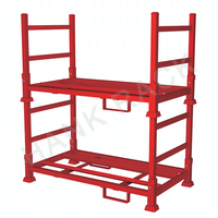 Étagère de stockage robuste, cage de transport, conteneur, cage empilable, palette pour pneus