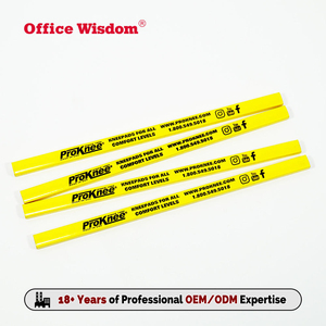 <span class=keywords><strong>Lápiz</strong></span> de Carpintero Jumbo Cuadrado Personalizado de 24 cm, Material de Madera de Tilo, Lápices Planos <span class=keywords><strong>HB</strong></span> para Carpintería y Construcción - Product Image 2