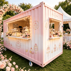 Outdoor Container <b>Bar</b> Shipping Container Cabinet Container House Cafe Shop Beer <b>Bar</b> Shipping Container Cafe <b>Bar</b> Design - Product Image 2