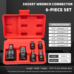 Factory Wholesale 8pcs Impact <strong>Socket</strong> Adaptor Wrench Auto Repair <strong>Tools</strong> <strong>Socket</strong> Genre Impact <strong>Socket</strong> Wrench <strong>Set</strong> - Product Image 6
