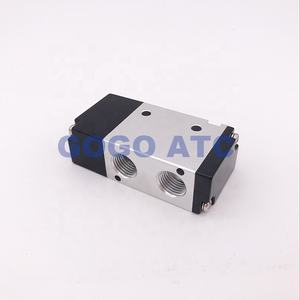 Válvula de control neumático GOGOATC 3A110-06 3A210-06 1/8 pulgadas 3A210-08-NC/SIN Puerto 1/4 "BSP 3/2 vías Válvula de control pilotada por aire - Product Image 3