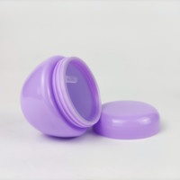 Pot en plastique pour crème visage OEM 5g 15g 30g 50g Noir Bleu Rose Blanc Contenant pour gommage au sucre Contenants pour gommage pour le corps, le visage et les lèvres