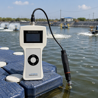 Analyseur d'eau portable Luminsens LCD, capteur d'azote ammoniacal NH4-N, capteur numérique pour étang à crevettes, aquaculture, données en temps réel, compteur NH4+