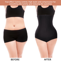 Culotte courte moulante de contrôle du ventre post-partum de compression taille haute pour femmes, Lève-fessier Bbl Faja, Shapewear, vente en gros