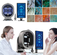 Máquina de Análisis de Piel 3D con IA S5, Escáner de 8 Pigmentos Espectrales para Medir Humedad, Arrugas, Acné y Poros, Uso en Salón