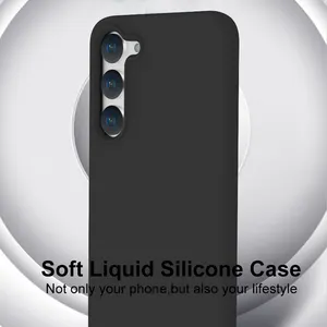 Samsung Galaxy S23 Plus Phone Accessory Liquid Silicone And Soft Rubber Shockproof Mobile Protector Case