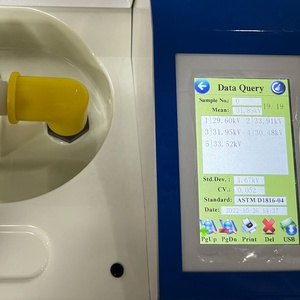 Testeur d'huile diélectrique de transformateur électrique portable 80KV Équipement de résistance diélectrique - Product Image 2