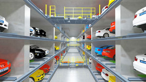 Tabitha Carport PPY-D Completamente Automatizzato OEM per Veicoli con Garanzia di 5 Anni per Aree di <span class=keywords><strong>Parcheggio</strong></span> Pubbliche - Product Image 2