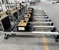Lit de base professionnel pour l'entraînement au Pilates Équipement de lit de yoga plat en alliage d'aluminium pour les réformateurs
