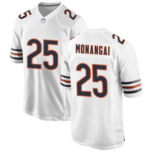 2025 Heren Chicago Jersey Custom American Football Shirts Zomer Korte Mouwen Gestikt Geborduurd Eerbetoon Virginia Halas McCaskey Patch - Product Image 6