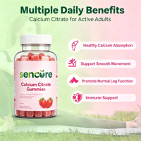 Gummies au collagène pour la repousse des cheveux, supplément de vitamines C et E pour la beauté de la peau et des ongles des adultes