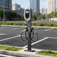 Borne de Recharge Commerciale Fiable pour Véhicules Électriques 40KW avec Plateforme Cloud pour Immeuble de Bureaux