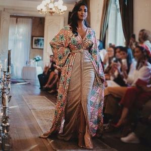 Kaftan elegante con vestido largo hasta el suelo bordado Zardozi 3D pesado para boda y fiesta estilo de diseñador elegante 2025 - Product Image 1