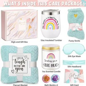Paquete de Regalo para el Cuidado de la Mujer, Cesta para Sentirse Mejor, Regalo de Recuperación Postoperatoria, Regalo de Ánimos, Regalos de Recuperación Rápida - Product Image 6
