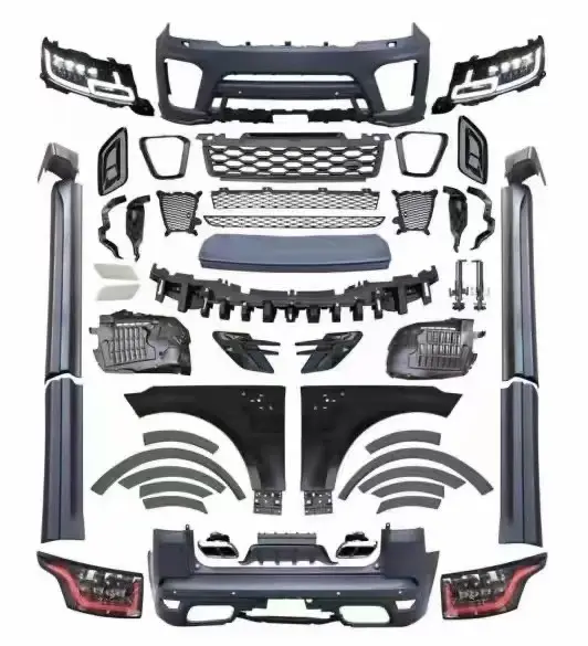 Baru untuk Svr/oe konversi Body Kit Facelift Bodykit untuk Range Rover Sport L494 2014 2015 2016 Upgrade ke 2022 2019 2020 2021