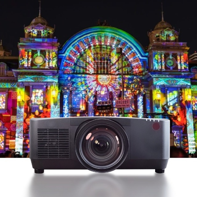3D Mapping 20000 Lumen Projector Large Venue Immersive Outdoor Hologram Projection 4K Support